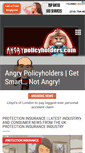 Mobile Screenshot of angrypolicyholders.com